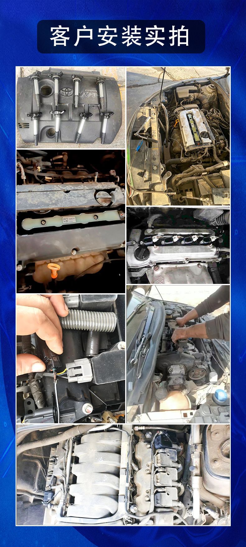 Car Ignition Coil 4M5G12A366Bc 4M5E12A366Aa 4M5G12A366Bb Suitable for Ford