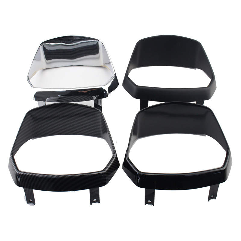 适用于比亚乔VESPA150Sprint春天冲刺150大灯圈 亚光黑大灯保护框