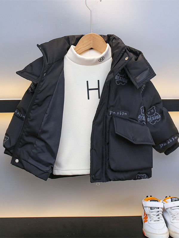 7021 chaqueta de niño chaqueta de algodón para niños gruesa ropa de invierno 24 ropa de invierno para niños nueva ropa de invierno para bebés abajo