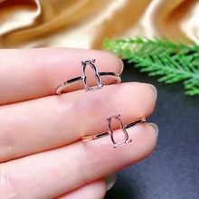 ���sS925�y �18K�׽�õ�����J�����5*9mm��ָ �Ƕ ���