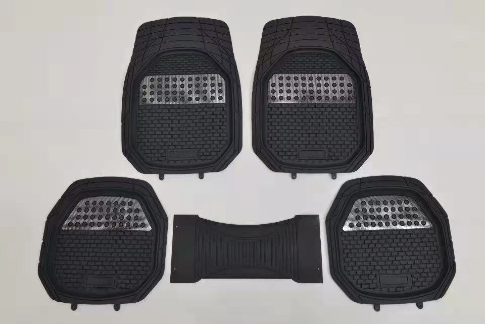 El Comercio exterior transfronterizo coche universal pie estera PVC diamante cuenca pie estera Conjunto de 4 piezas de 5 piezas Amazon AliExpress