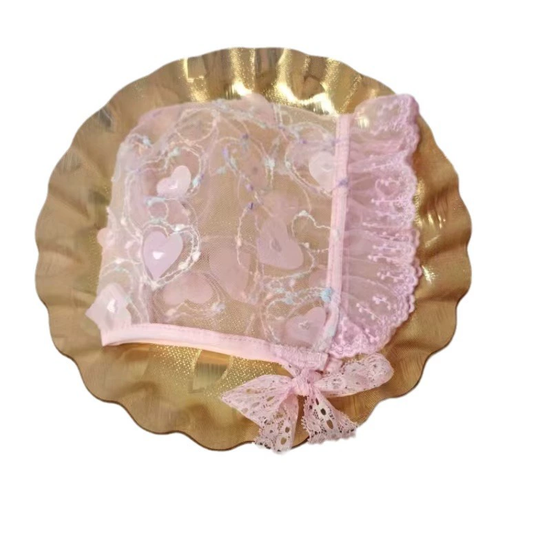 Lace cute children's hat for new born