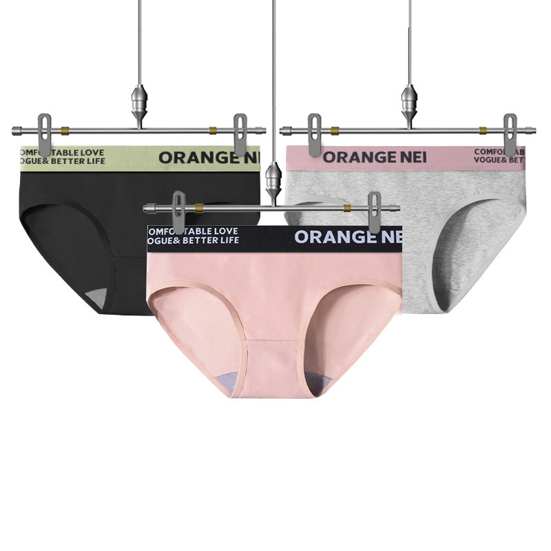 Girls' Underwear Zk Factory Wholesale Brand Women's Underwear Pure Cotton Briefs Same Style Modal Underwear