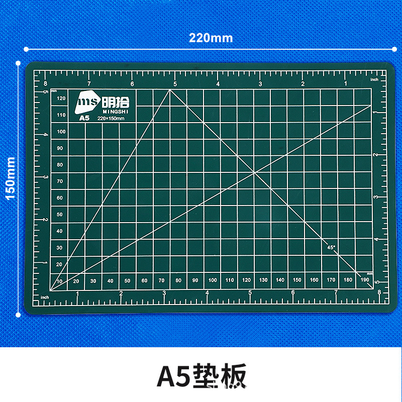 수동 뒷판 [A5 그린] 스몰 사이즈