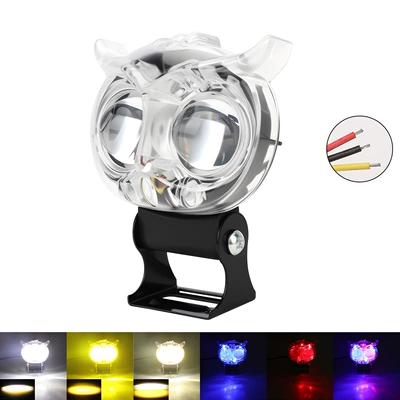 Tail light | Yellow White Tail Light - owl-style