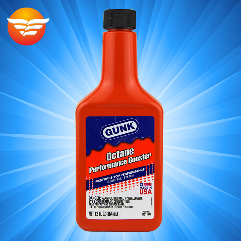 杠克 GUNK 燃油添加剂 354毫升 美国进口 除爆震敲缸辛烷值提升剂