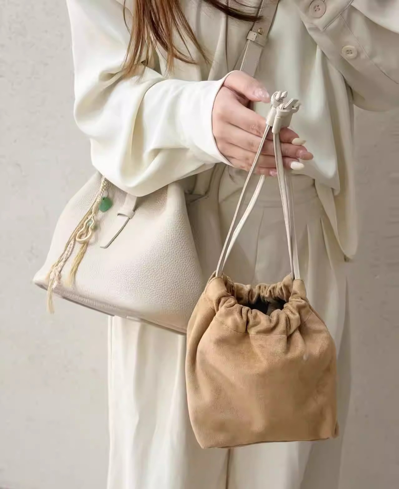 Borsa a secchiello in pelle banpo echo da donna a tracolla_voghion.com