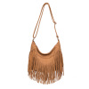 Retro shoulder bag, one-shoulder bag, boho style, suitable for import