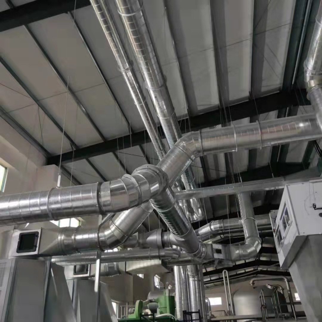 佛山韶关不锈钢焊接管 螺旋风管 除尘管道