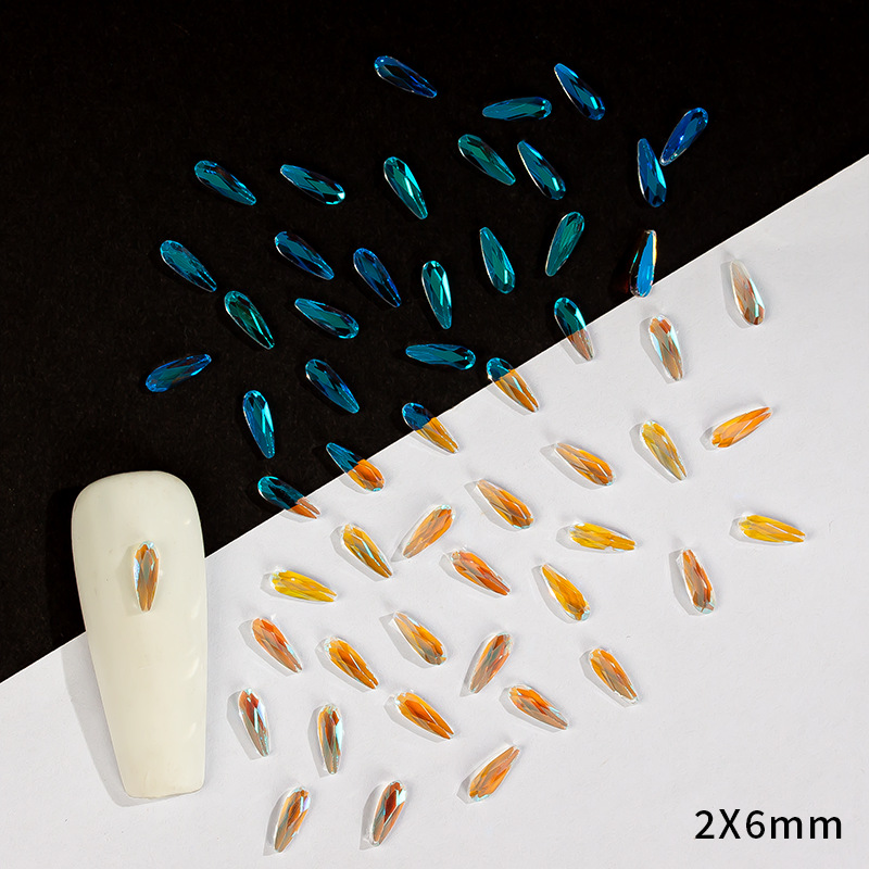 단일 긴 물방울 2*6mm