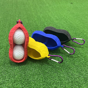 New Silicone golf cover 2-piece peanut shell golf silicone protective cover golf double ball cover