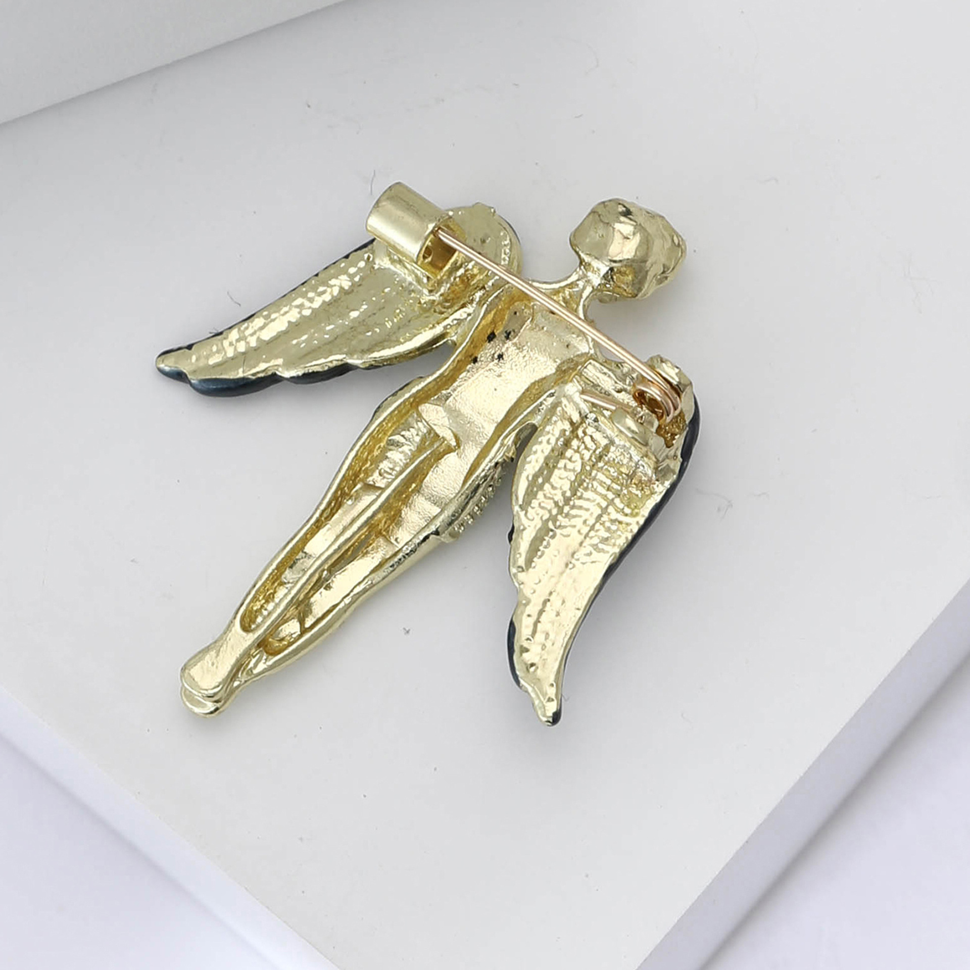 Retro Style Retro Pin Angel Alloy Unisex Corsage Brooches