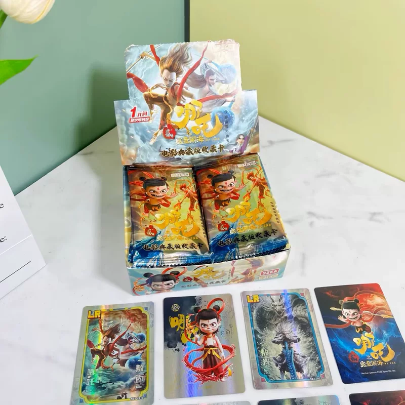 Спот Нежа 2 Дьявол Детский Море Карта Фильм Коллекция Карта Аниме Периферия Нежа Маленькая Карта - Горячий Продаж