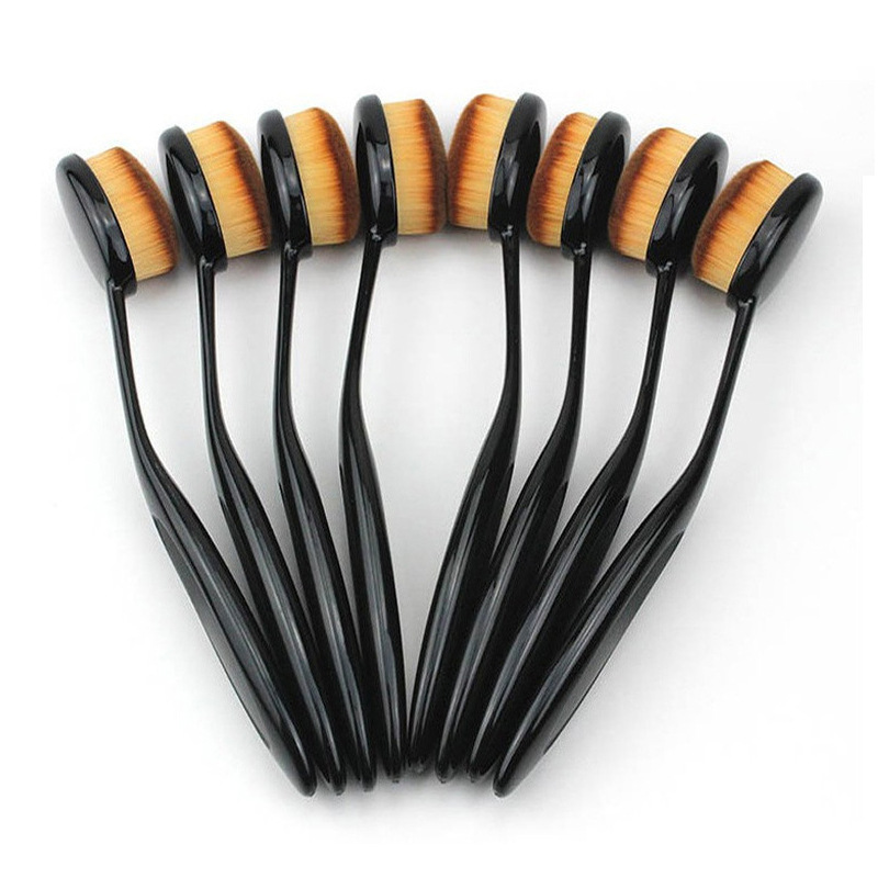 No. 4 cepillo de dientes cepillo de maquillaje cepillo de base de cabello sin marcas no comer polvo cepillo de limpieza multifuncional cepillo de polvo