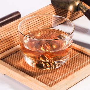 Fuji Mountain Xizang Gold Cup Japanese Style Phnom Penh Glass Small Tea Cup Jinshan Cup Personal Cup Master Cup Kung Fu Tea Set Wine Cup