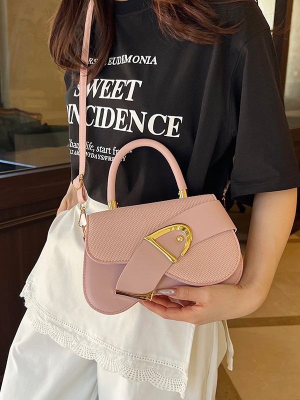 Bolso de mano rojo de moda coreana de la red de aire extranjero, bolso de mano para mujeres de comercio exterior transfronterizo nuevo estilo popular, bolso de hombro ligero de lujo