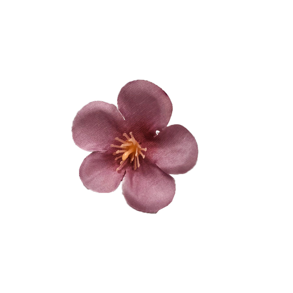 Simulación de Begonia flor de color DIY pequeña flor de ciruela tocado accesorios de material de flor flor de flores para el hogar decoración de fotografía