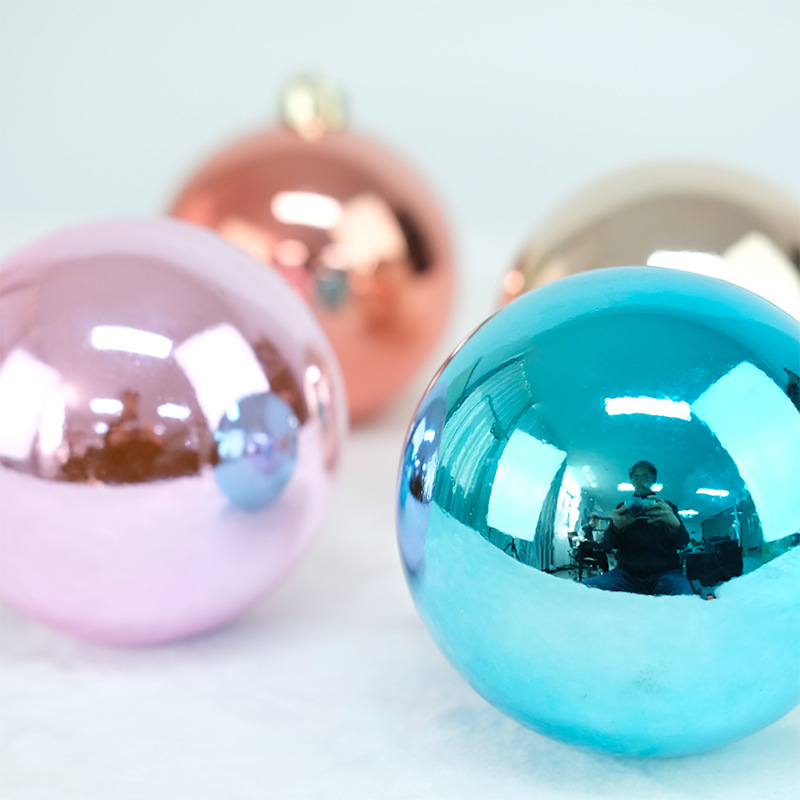 クリスマスカラフル光沢ボール ホテル用品 クリスマスボール ショッピングモール天井飾り 大型装飾 クリスマスツリー吊り飾り|undefined