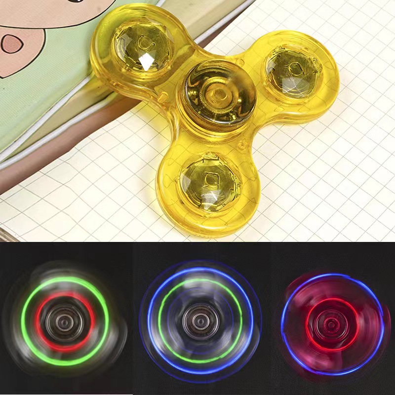 Giroscopio de cristal luminoso (oferta especial caja de papel dorado)