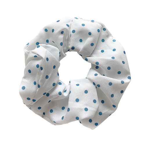 Internet celebrity Mermaid Ji large intestine hair ring diy pig intestine rainbow hair tie JK plaid satin headband hair accessories