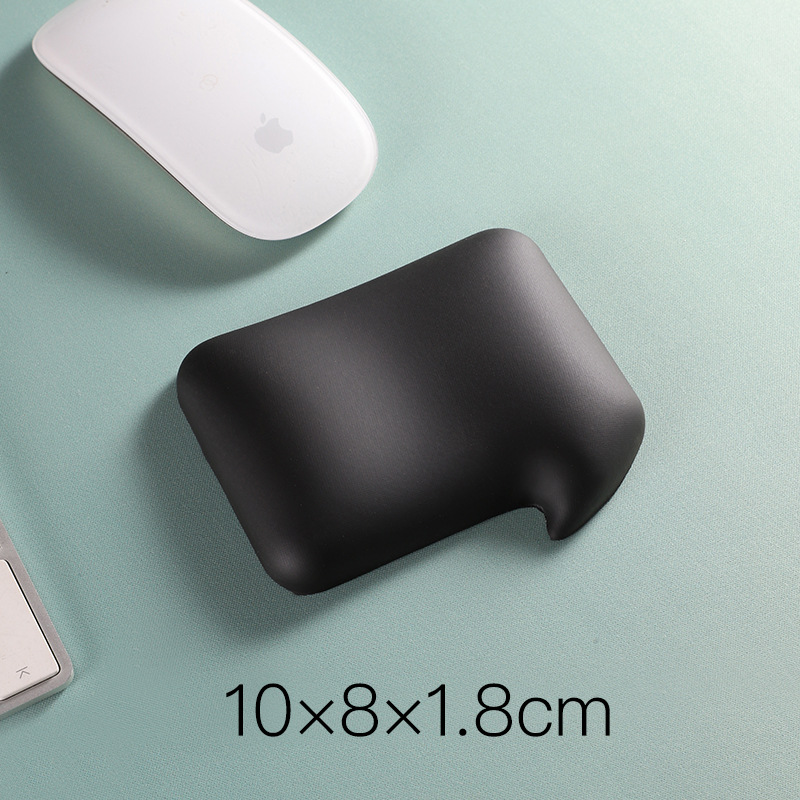 블랙 PU 실리콘 손목 패드