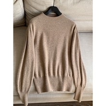 2025冬季新款山羊绒 修身半高领羊毛针织衫 毛衣女批发H09ES1004