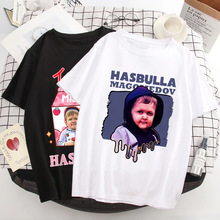 Team Hasbulla Shirt 2022 Women Kawaii Graphic Hasbulla T Shi