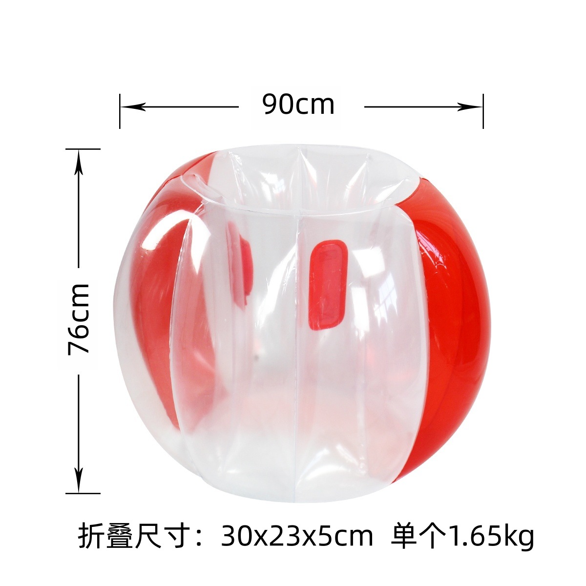 Nuevo modelo transfronterizo de pelota inflable para niños, pelota de impacto para adultos, pelota inflable de colisión para deportes al aire libre, pelota amortiguadora. image 16