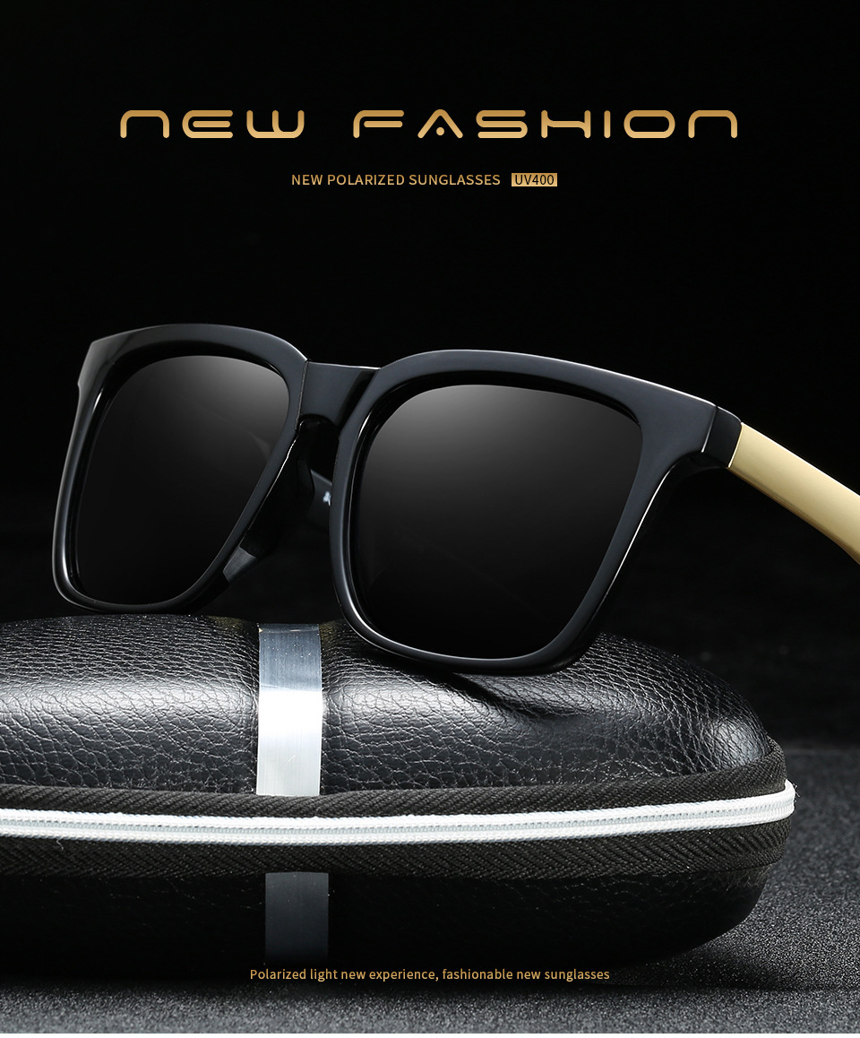 Trendy Für Männer Autofahren Angeln Polarisierte Pilotenbrille UV-Schutz Modische Pilotensonnenbrille_voghion.com