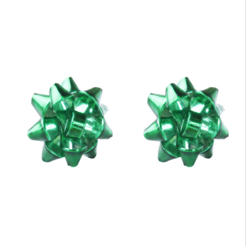 Flower Pattern Women'S Gender Plating Design Simple Style Flower Metal Plating Women's Ear Studs 1 Pair