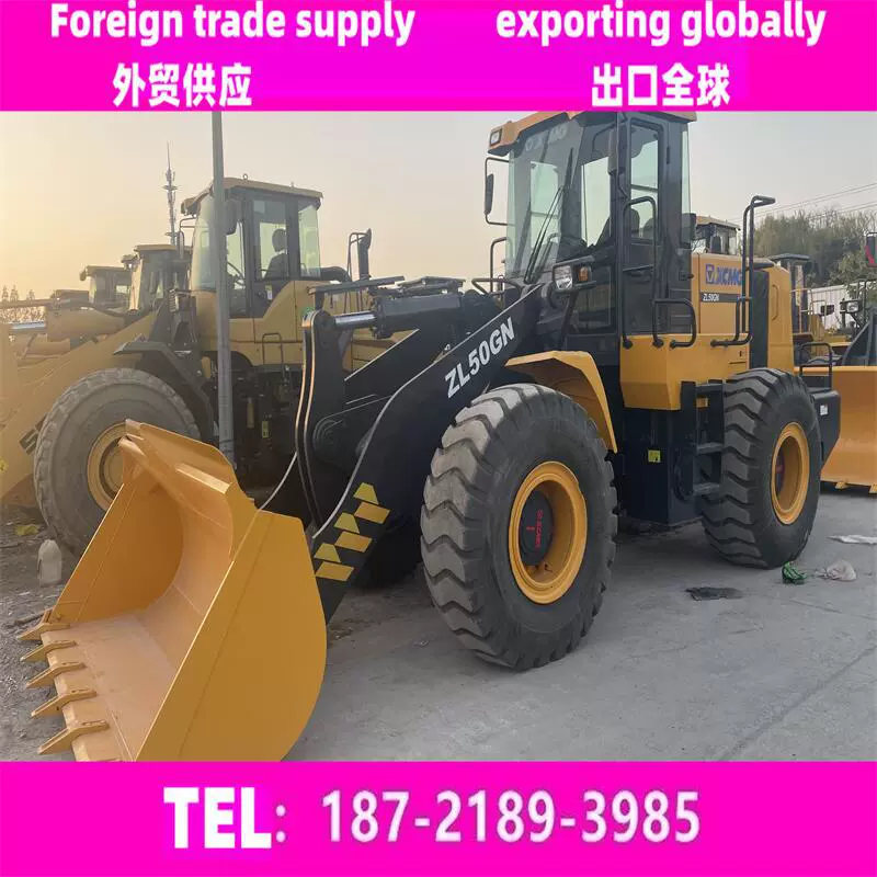 XCMG XCMG ZL50GNG Подержанный погрузчик для внешней торговли Подержанный погрузчик XCMG 50