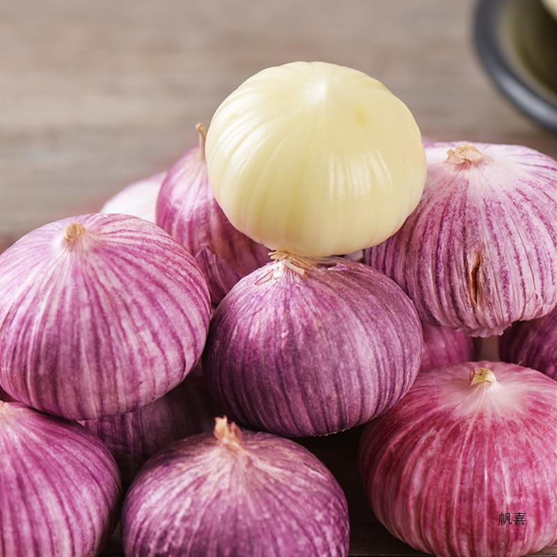 2.5kg ガーリック 2024 季節卸売雲南野菜農家乾燥ニンニク新鮮な紫皮単頭ニンニクガーリック新ニンニク|undefined
