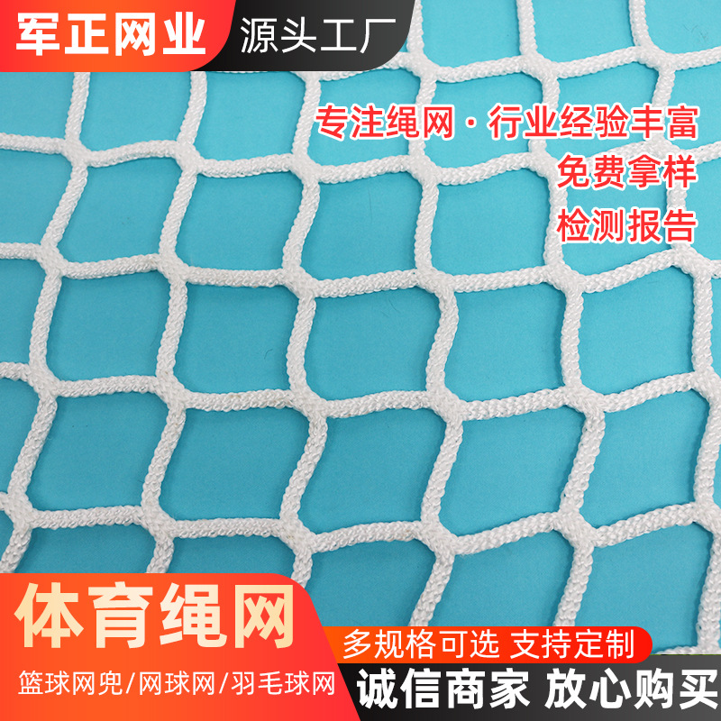 篮球网兜 体育场防护网足球球网羽毛球网场地围网无结网 球兜袋