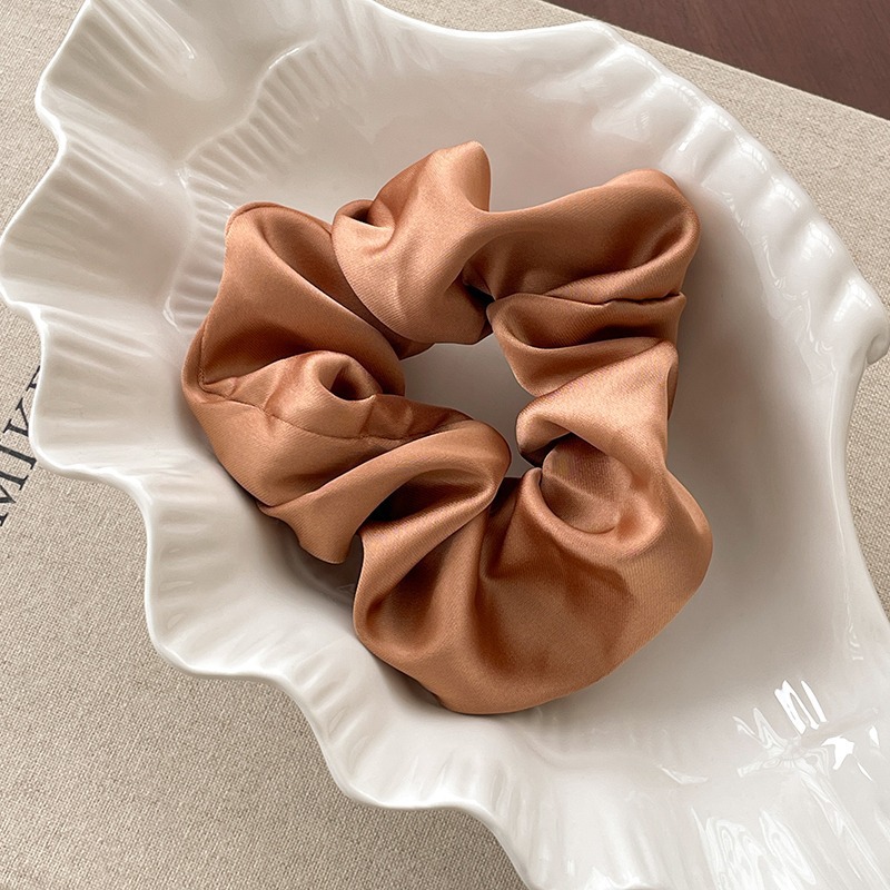 Otoño y invierno anillo de cabello de intestino para niñas de alto nivel de peluche cuerdas de cabello simples y versátiles de alta elasticidad correa de cuerdas de cabello tocado