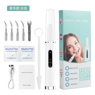 Hot sale cross-border ultrasonic dental scaler household oral cleaning dental scaler tartar calculus pet dental scaler