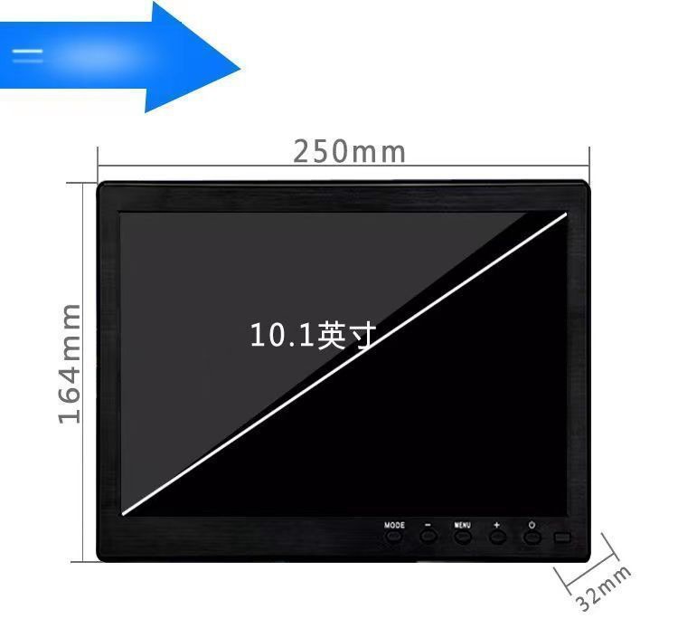 10inch 10.1inch Hd Lcd Display Monitor Wide Screen 1080P New Ips Screen HDMI Interface