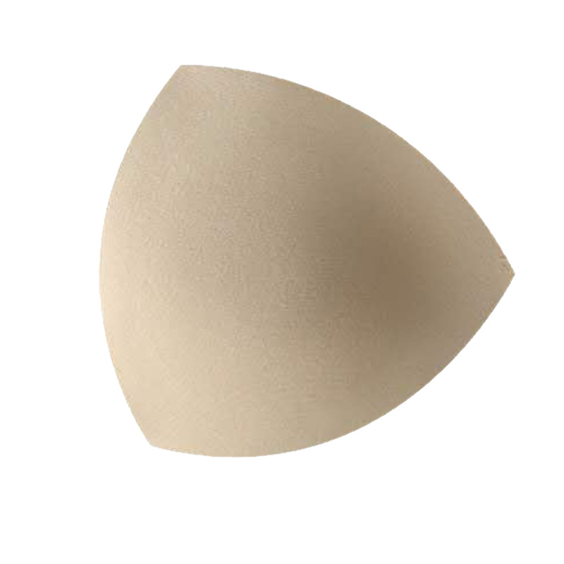 Sujetador esponja almohadilla de pecho deportes anti-Exposición de algodón que absorbe el sudor estera fabricante de comercio exterior triángulo redondo pad