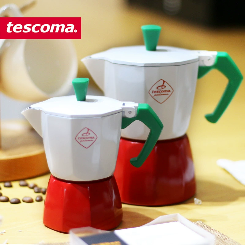Чешская/TESCOMA импортированная итальянская кофеварка Mocha для пользователей с походной кофеваркой, концентрированная экстракция