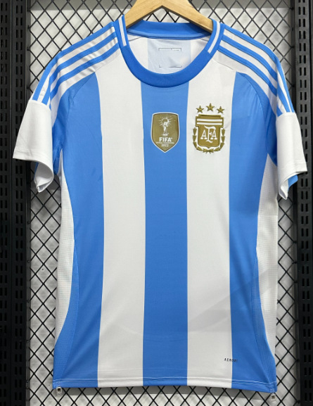 Una pieza de camiseta 2425 equipo nacional México Italia Brasil España Portugal uniforme de fútbol bordado