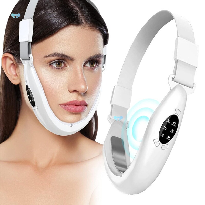 Electric Rechargeable V Face Beauty Massager Device With跨境|undefined