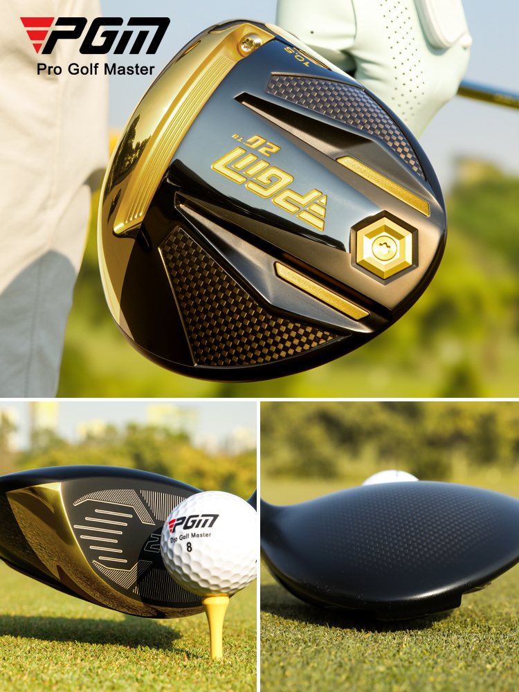 Gậy golf gỗ số 1 PGM-20TH thân carbon, mặt titan đúc đàn hồi cao, tay phải, tặng bao đầu gậy — 【Thân carbon cấp R】Gỗ số 1 màu đen vàng (tặng bao đầu gậy) MG088, 【Thân carbon cấp SR】Gỗ số 1 màu đen vàng (tặng bao đầu gậy) MG088, 【Thân carbon cấp S】Gỗ số 1 màu đen vàng (tặng bao đầu gậy) MG088