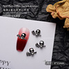 Retro metal nail decoration, accessory for nails