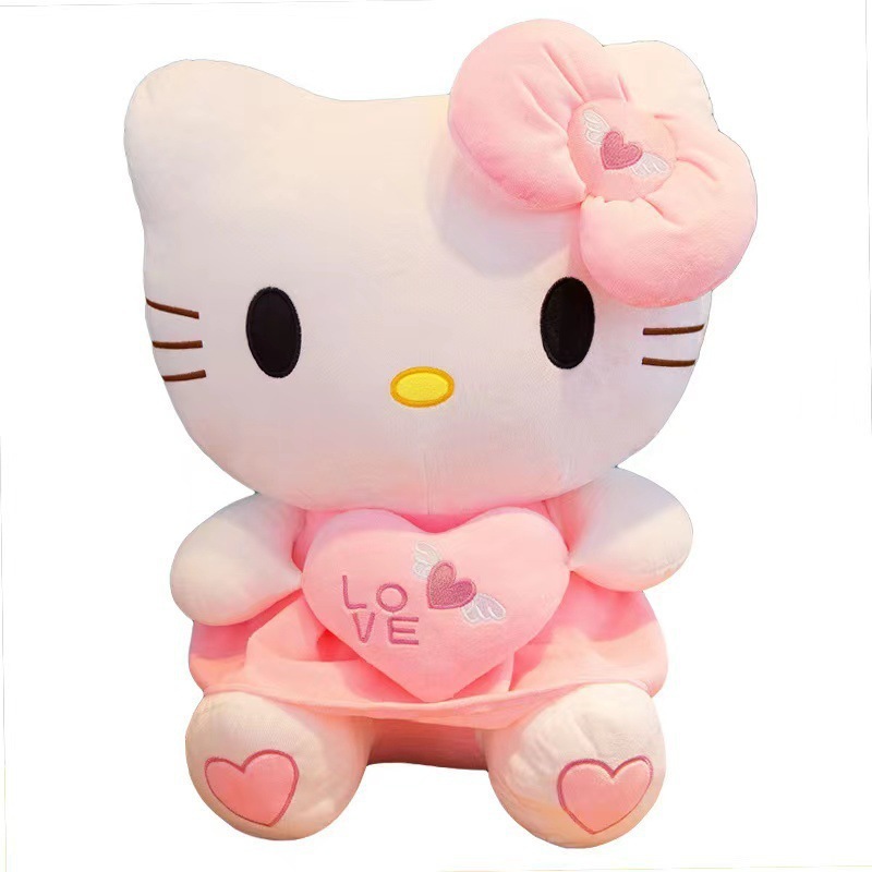 新品ハローキティぬいぐるみ抱き心ハローキティぬいぐるみ女の子诞生日プレゼント人形|undefined