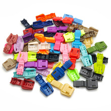 塑料绳扣松紧卡扣尾夹绳头diy猪鼻扣吊钟鞋带弹簧扣锁扣纽扣辅料