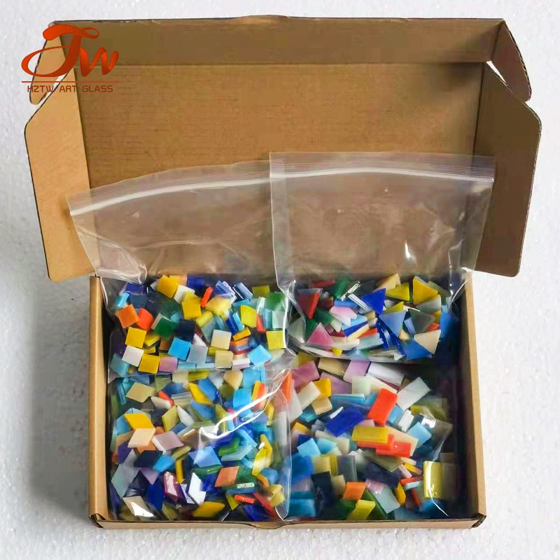 Квадратный призматический треугольник прямоугольник цветной Стеклянной Мозаики слюды мозаики костюм мозаики