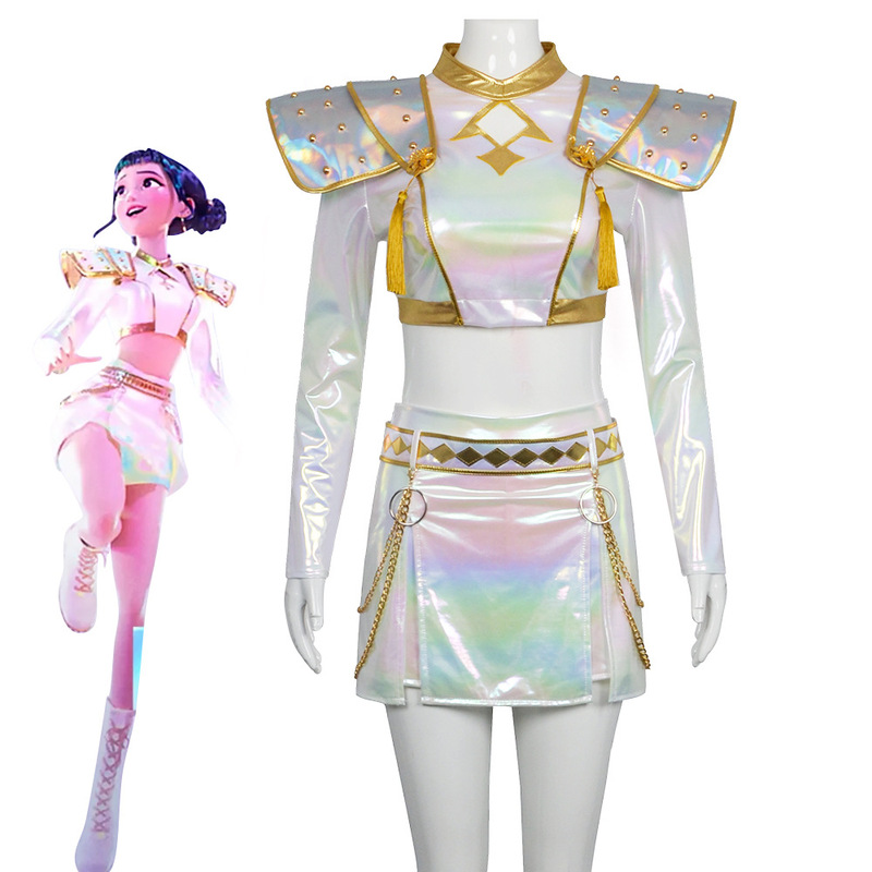 KPOP猎魔女团cos服鲁米佐伊米拉cosplay服装打歌服万圣节演出服装|undefined