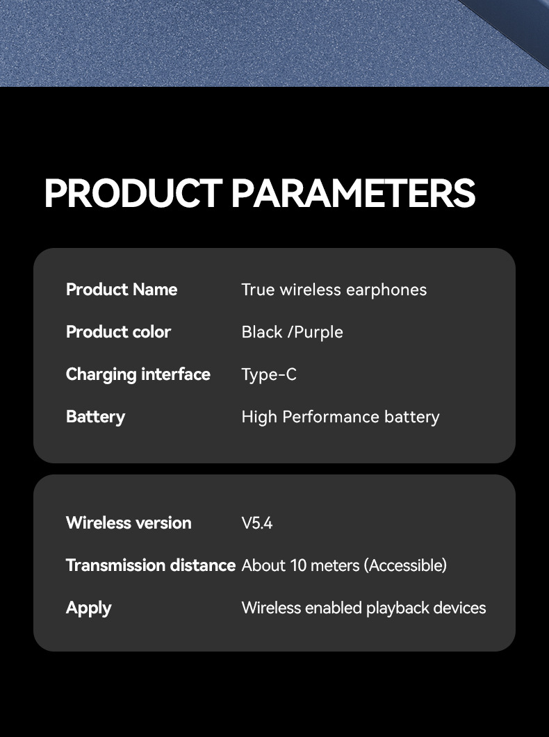 Ai Smart Wireless Bluetooth Ear Clip Headphones Colour Display_voghion.com