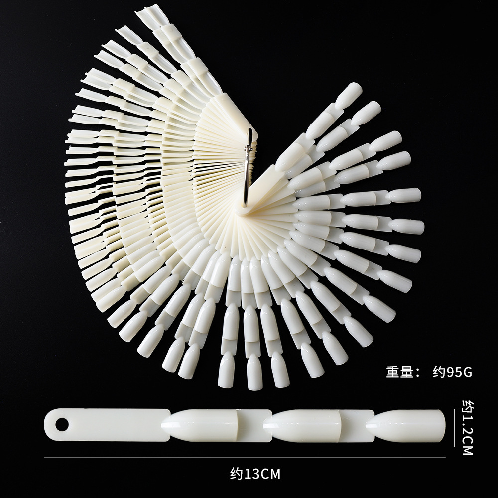 Tarjeta de color de bambú natural 50 piezas 150 colores