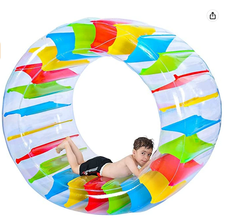 ПВХ детский надувной водный ролик трава многофункциональный ролик для ползания игрушка трубка тренировочный ролик фабрика оптом