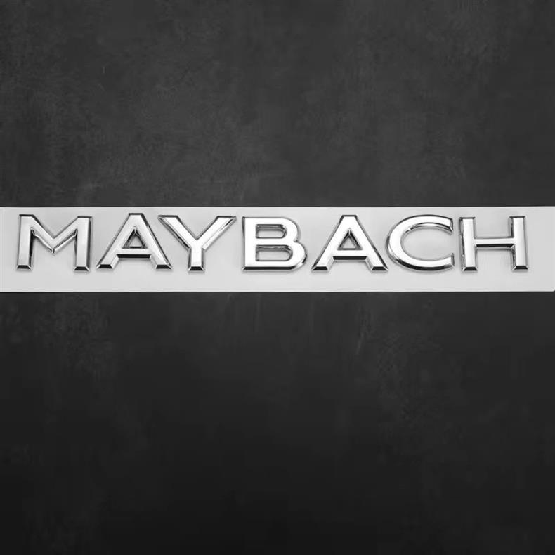 Suitable for Mercedes-Benz Maybach S-Class, used for modifying the S400, S450, 560, and 680 models; includes side emblems, front emblems, and rear emblems